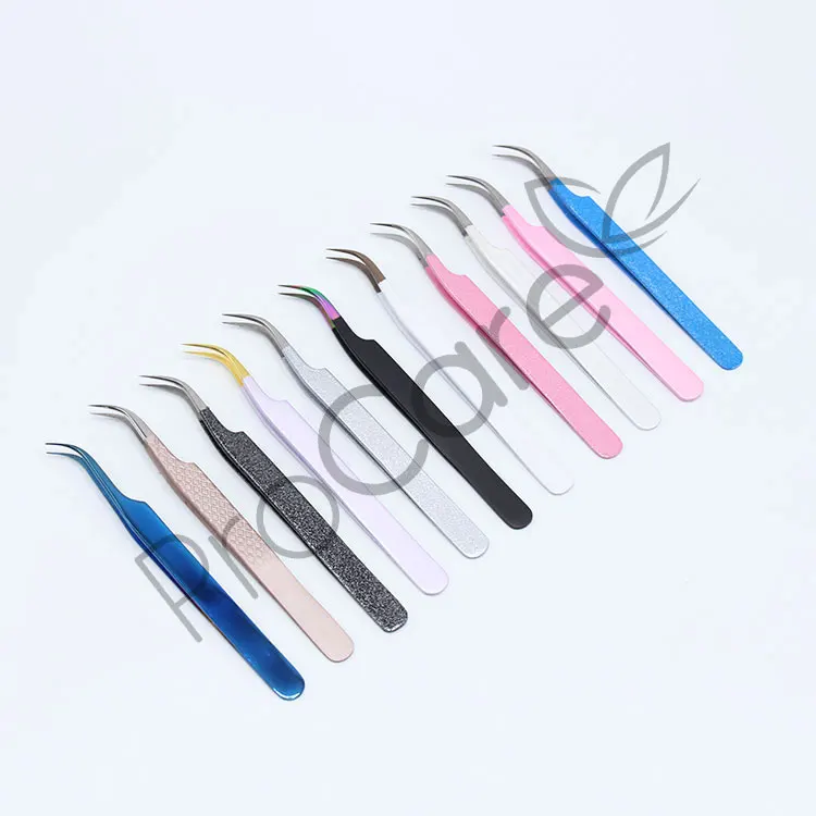  Профессиональный титановый пинцет/пинцет для бровей из нержавеющей стали