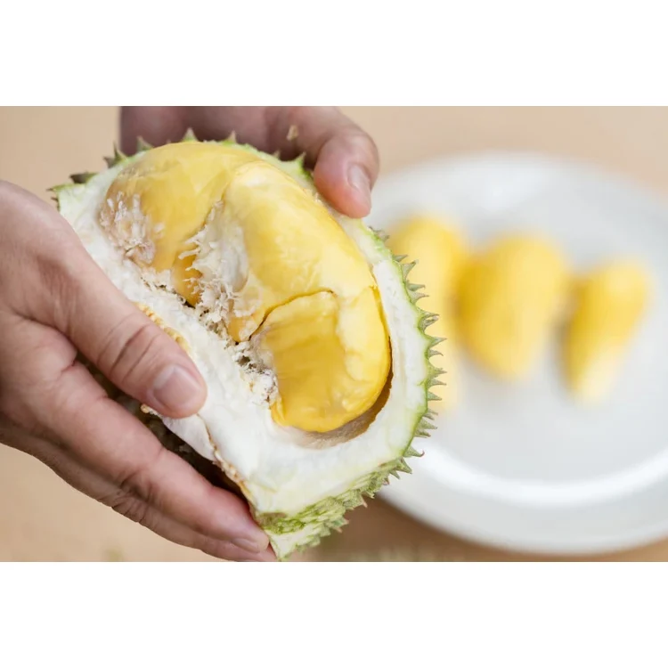 New Top Fruits Malaysia Musang King D197 Durian Best Quality Fresh Whole Piece Golden Fresh Durian Pulp