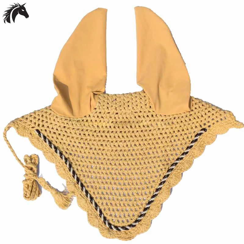 Latest Design Good Quality Horse Ear Bonnet Net Available In New Design & Any Color 2024