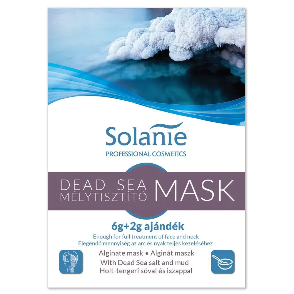 Solanie Dead Sea Alginate Mask Face Mask Beauty with Dead Sea Mud and Salt