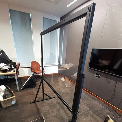 Whiteboard for Classroom/Office/Film Studio/Personal Usage, Dry Erase Board Made of Glass, Durable Metal Frame, Cheap Prices