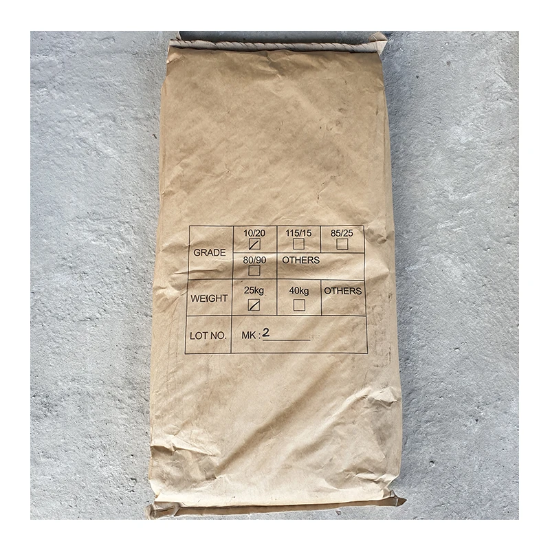 Best Selling High Quality Malaysia Blown Asphalt 10/20 (25kg) for Waterproofing and Good Adhesion to Surfaces