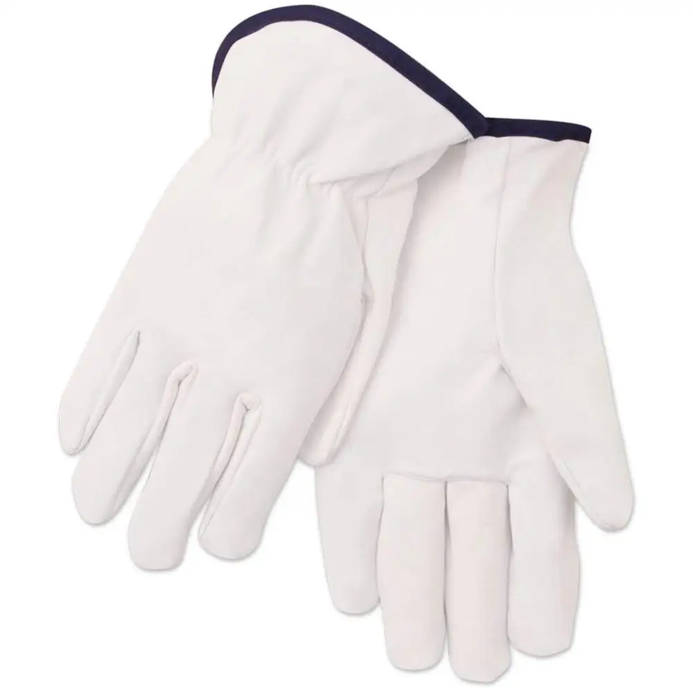 Driving Work Gloves Heavy Duty Industrial Safety Product Good Quality Cow Grain Leather Cheap Price Leather Work Gloves Driving