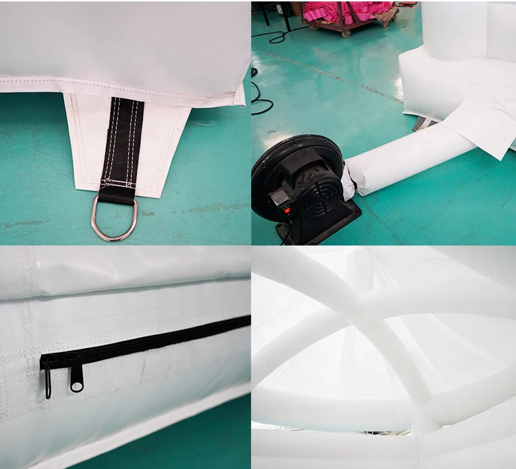 Wedding Rental New Outdoor White Wedding Bouncer Inflatable Jumping Castle White Castle For Sale