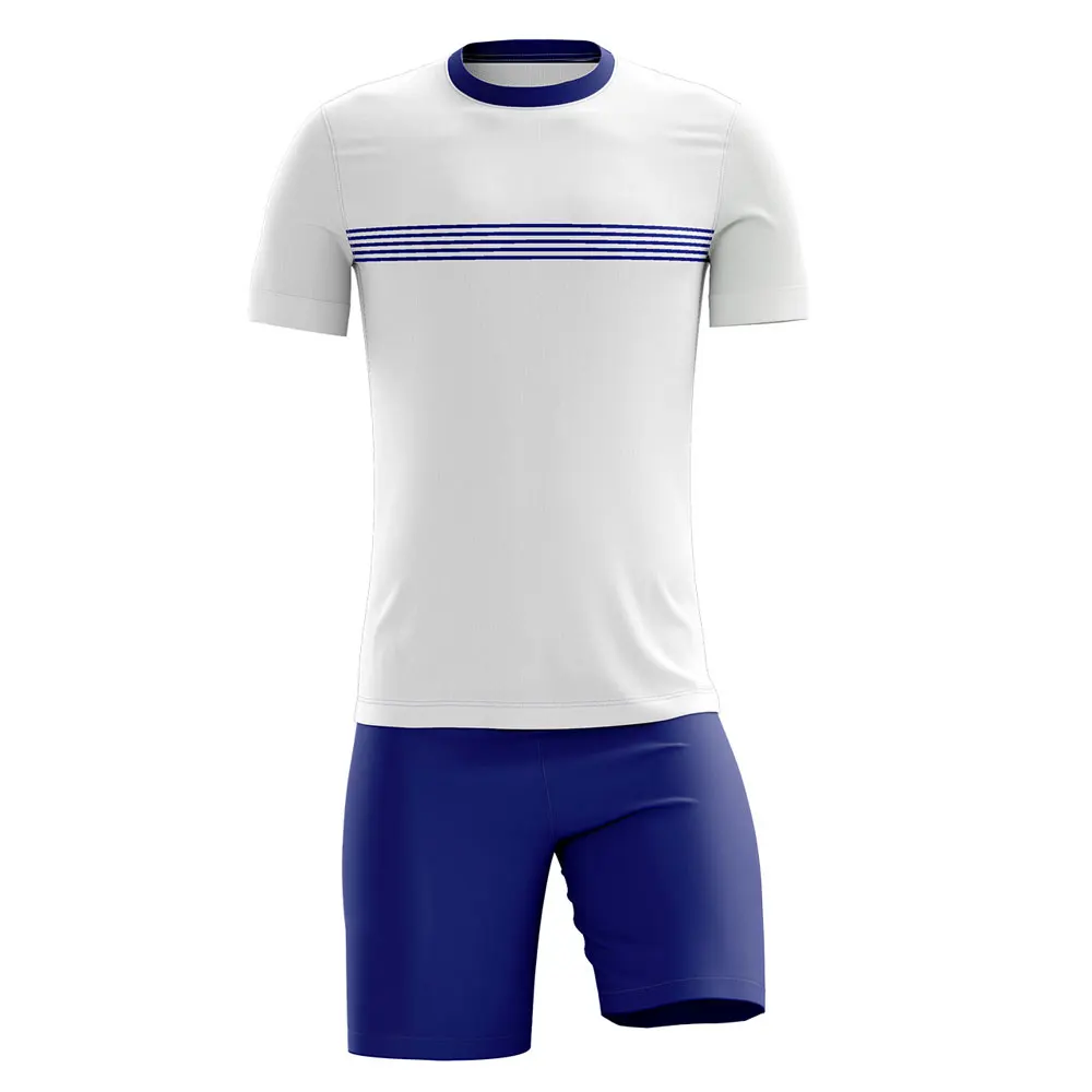 
High Quality Cheap Soccer Jersey 100% Polyester Club Soccer Uniform 
