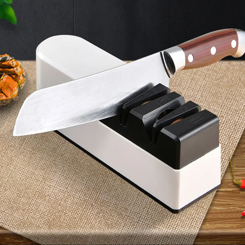 Самый продаваемый большой промышленный нож с фиксированным углом алмазная кухонная Лазерная электронная точилка для ножей