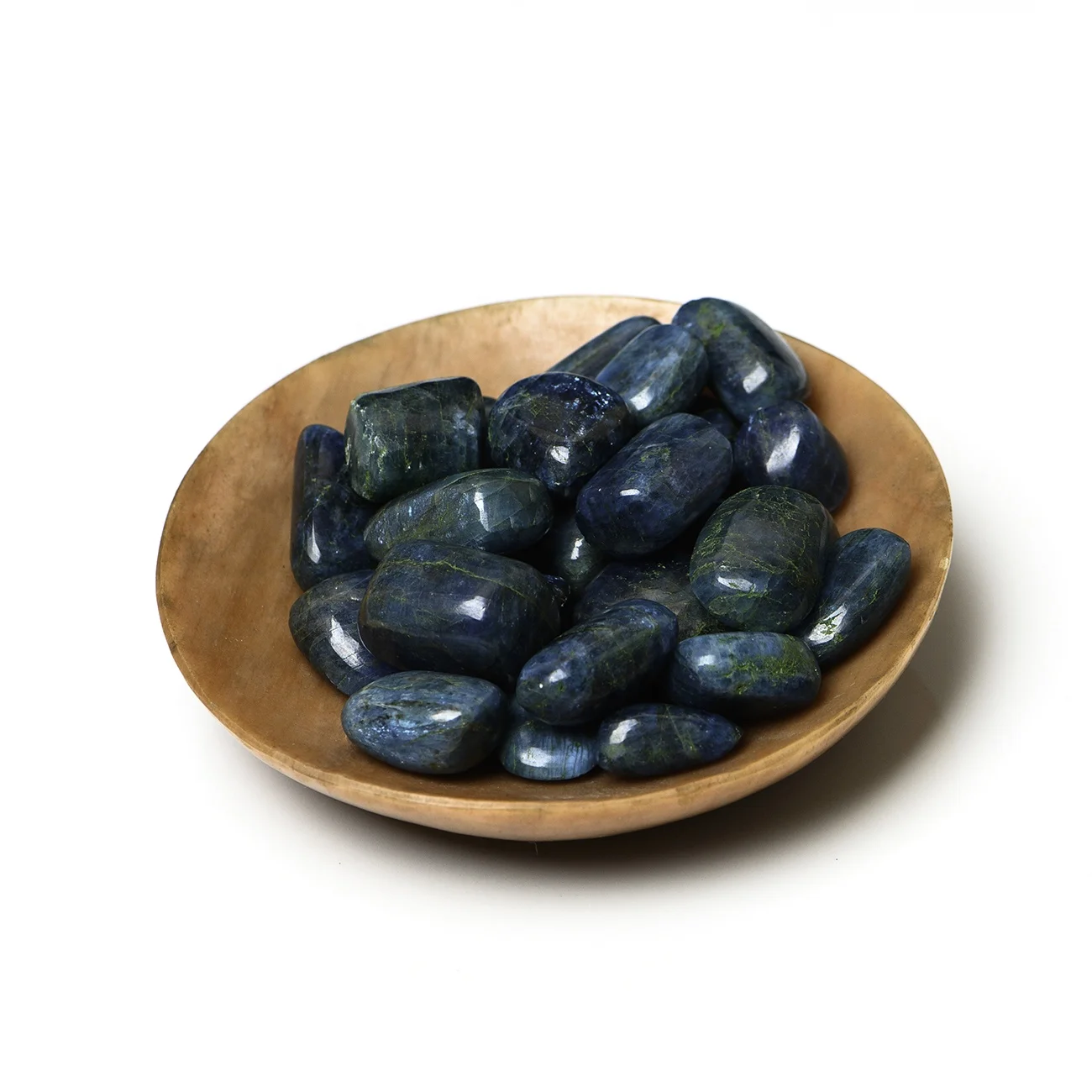 Natural polished gemstone tumbled apatite Tumble Stone For Healing Crystals