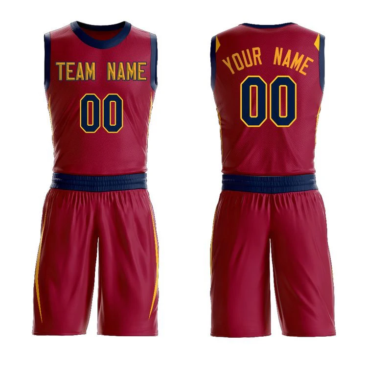 Customize Basketball Uniform Style New2021Cool Fashion Fully Digital Sublimated Wholesale Comfortable Double Sided Printed...