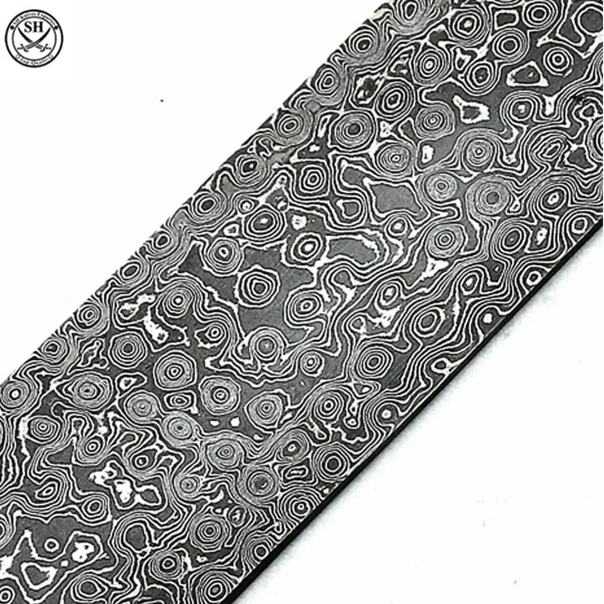12' inches hand forged Damascus steel billet for knife making