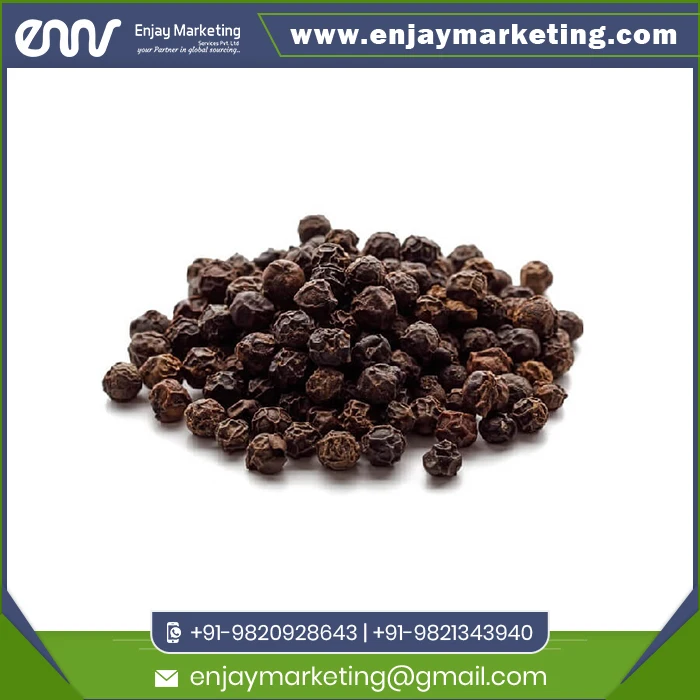 Bulk Supplier of Whole Black Pepper Bulk Export at Wholesale Price - Enjay Marketing