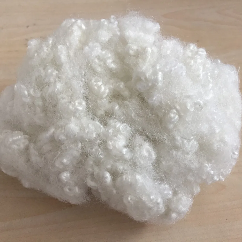 Polyester Staple Fiber Indonesia Manufacture 100% Recycled Polyester Staple Fiber Good Quality