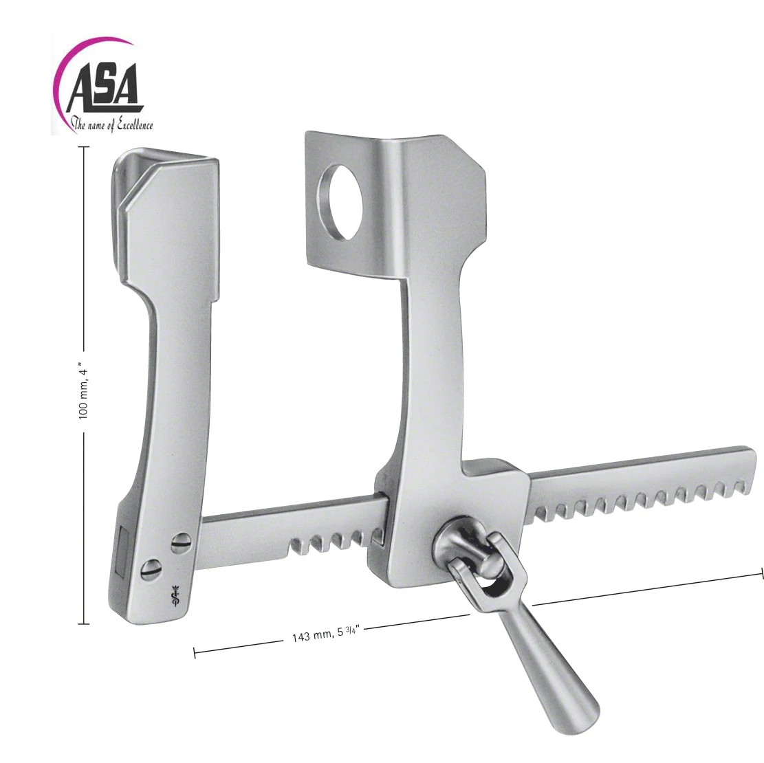 High Quality Professional Stainless Steel Medical Surgery Custom Surgical Finochietto Retractor