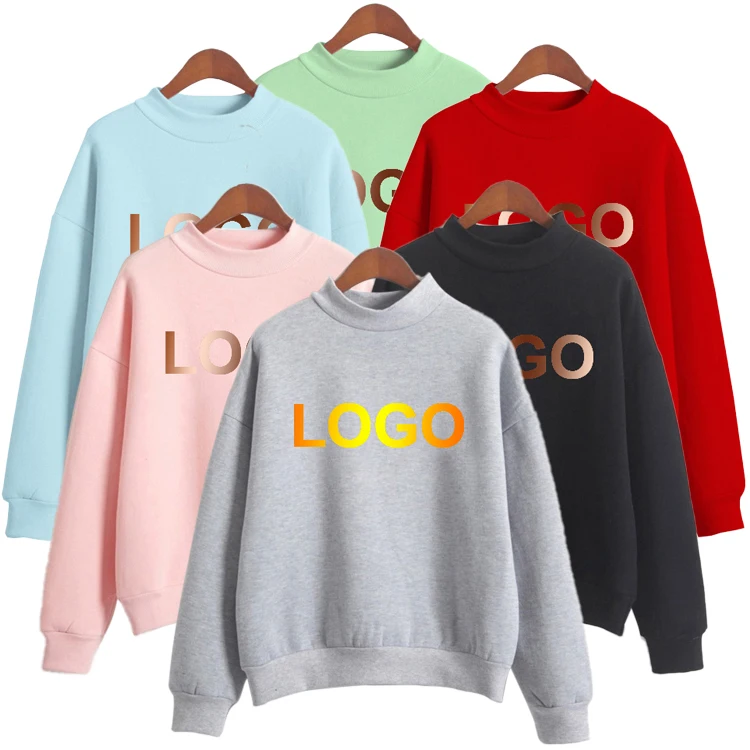 
 Изготовление на заказ логотип унисекс s женский большеразмерный простой Свободный пуловер свитер с капюшоном  