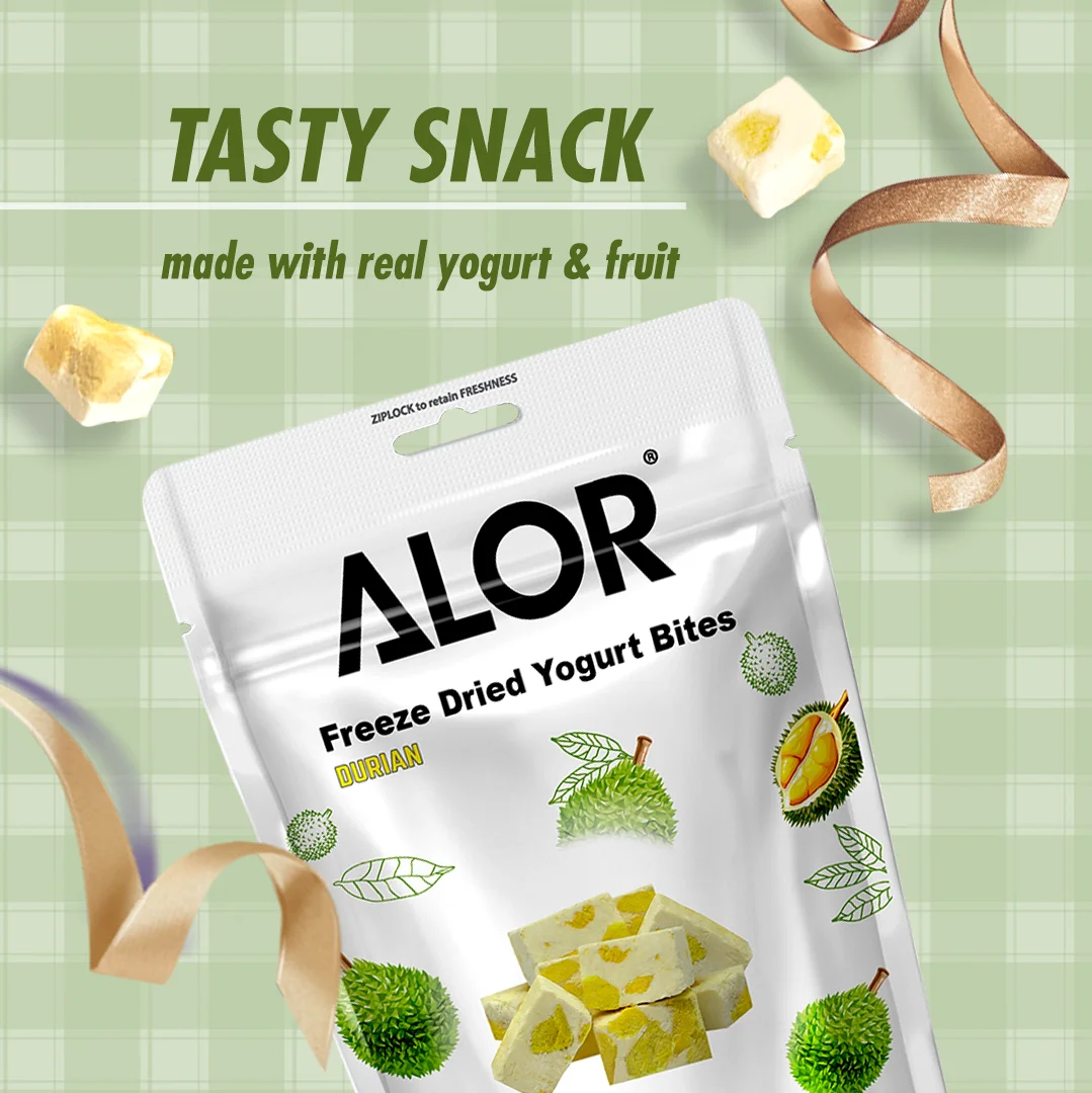 Premium Freeze Dried Yogurt Durian with high probiotics