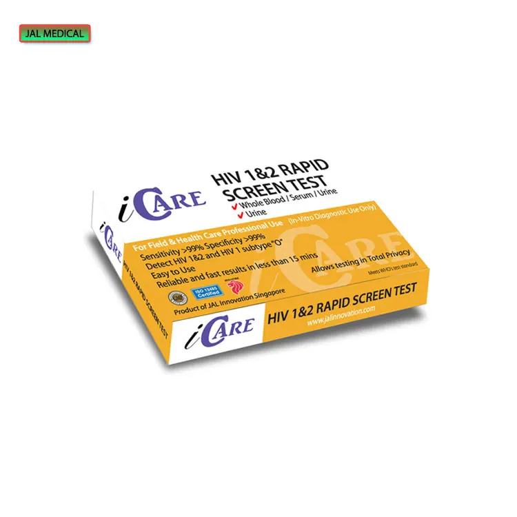 Сертифицированный качественный образец крови/сыворотки ВИЧ 1 & 2, набор для быстрого теста на полости рта по хорошей цене