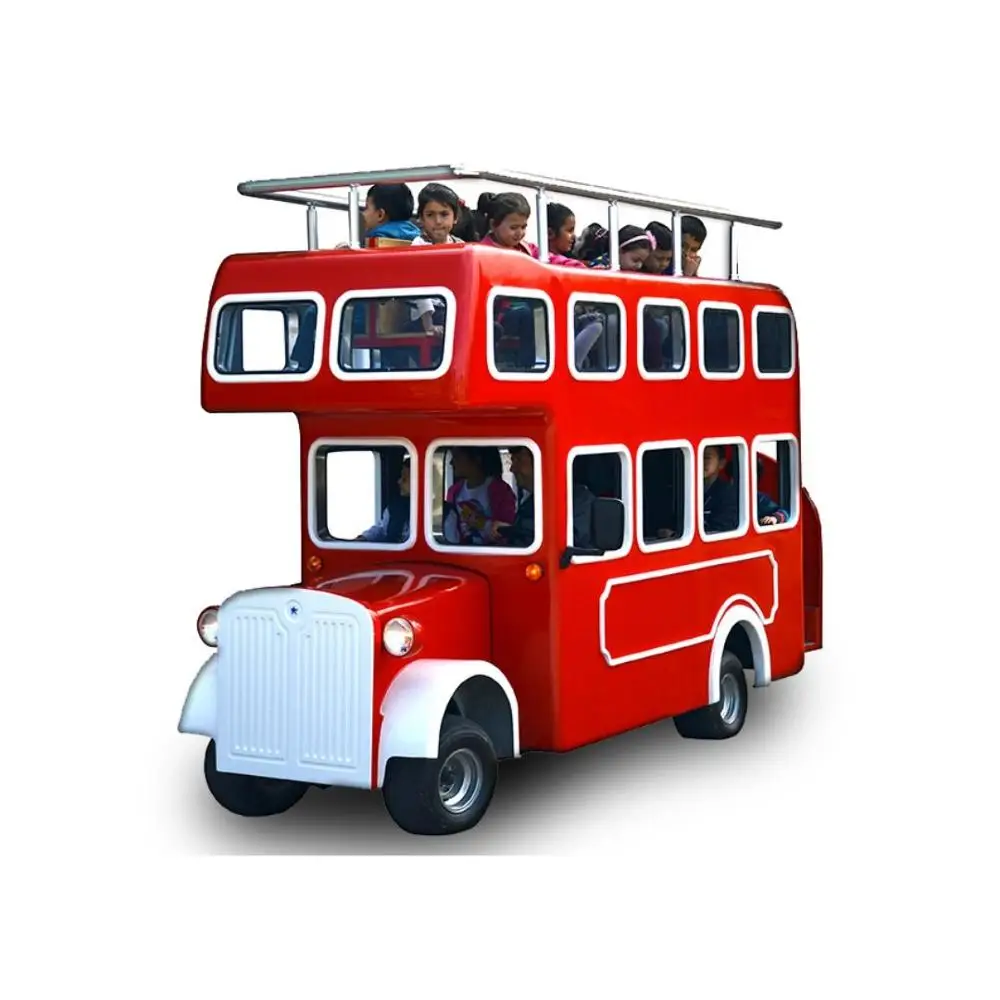 Trackless Train Electric London Bus