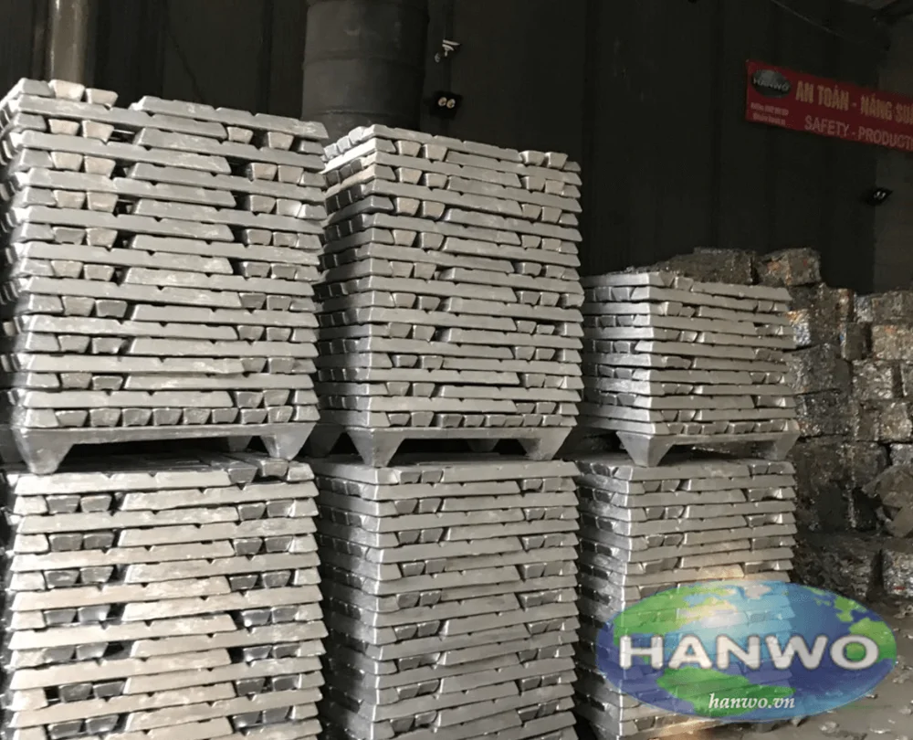 
Горячая Распродажа, алюминиевый слиток от 91% до 98% чистоты в компании Hanwo из Вьетнама 