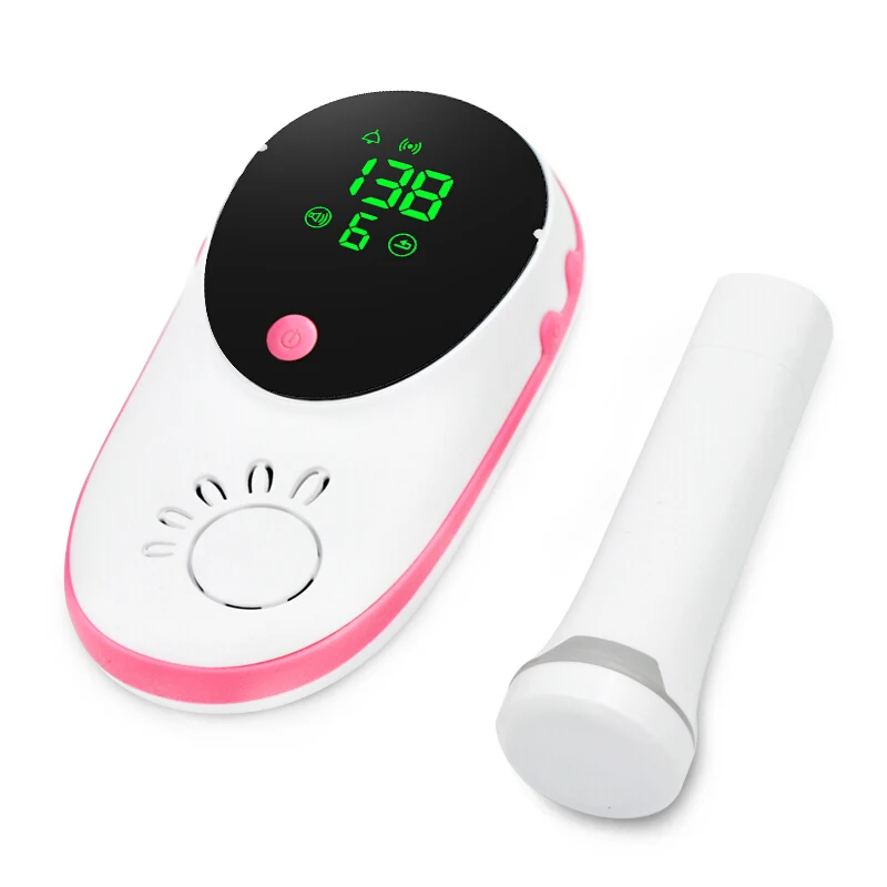 Wholesale price Home Use Handheld Baby Fetus Heart Beat Daily Monitor Ultrasound Fetal Doppler