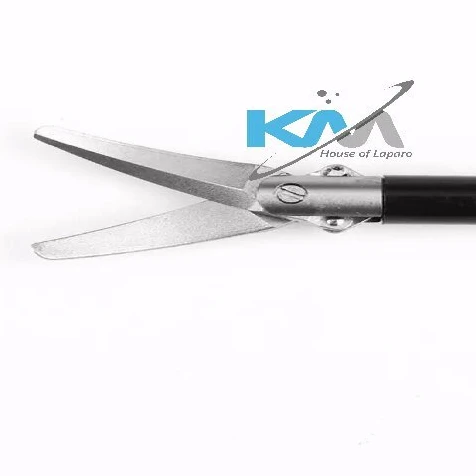 laparoscopic curved scissors / Laparoscopic reusable  high quality curved scissors