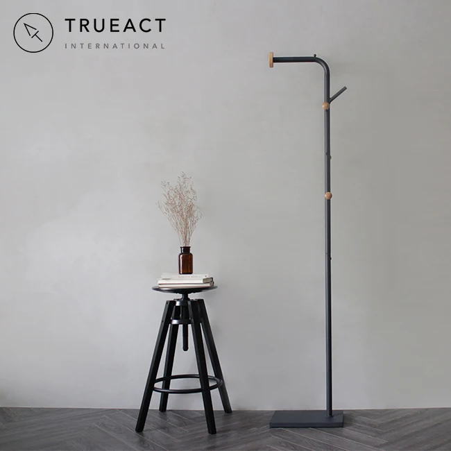 Готов к отправке, новый дизайн, деревянная стойка для одежды в форме дерева, металлическая напольная вешалка для шляп и пальто, подвесная рейка, стойка