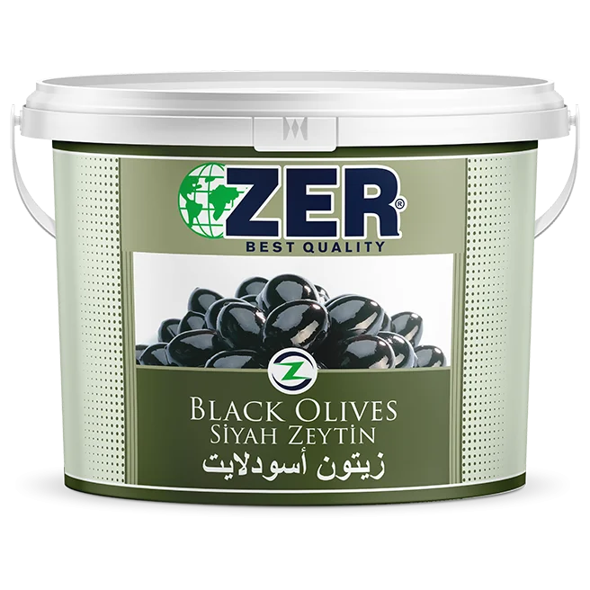 Черные Оливки Zer 1 кг x 4 ведро