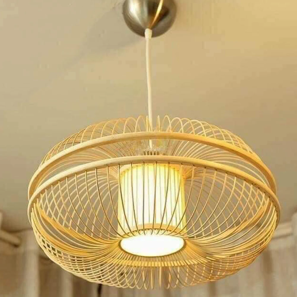 Rattan Lampshade Fast Delivery Luxury Home Decor Handicraft Custom Design Vietnam Manufacturer