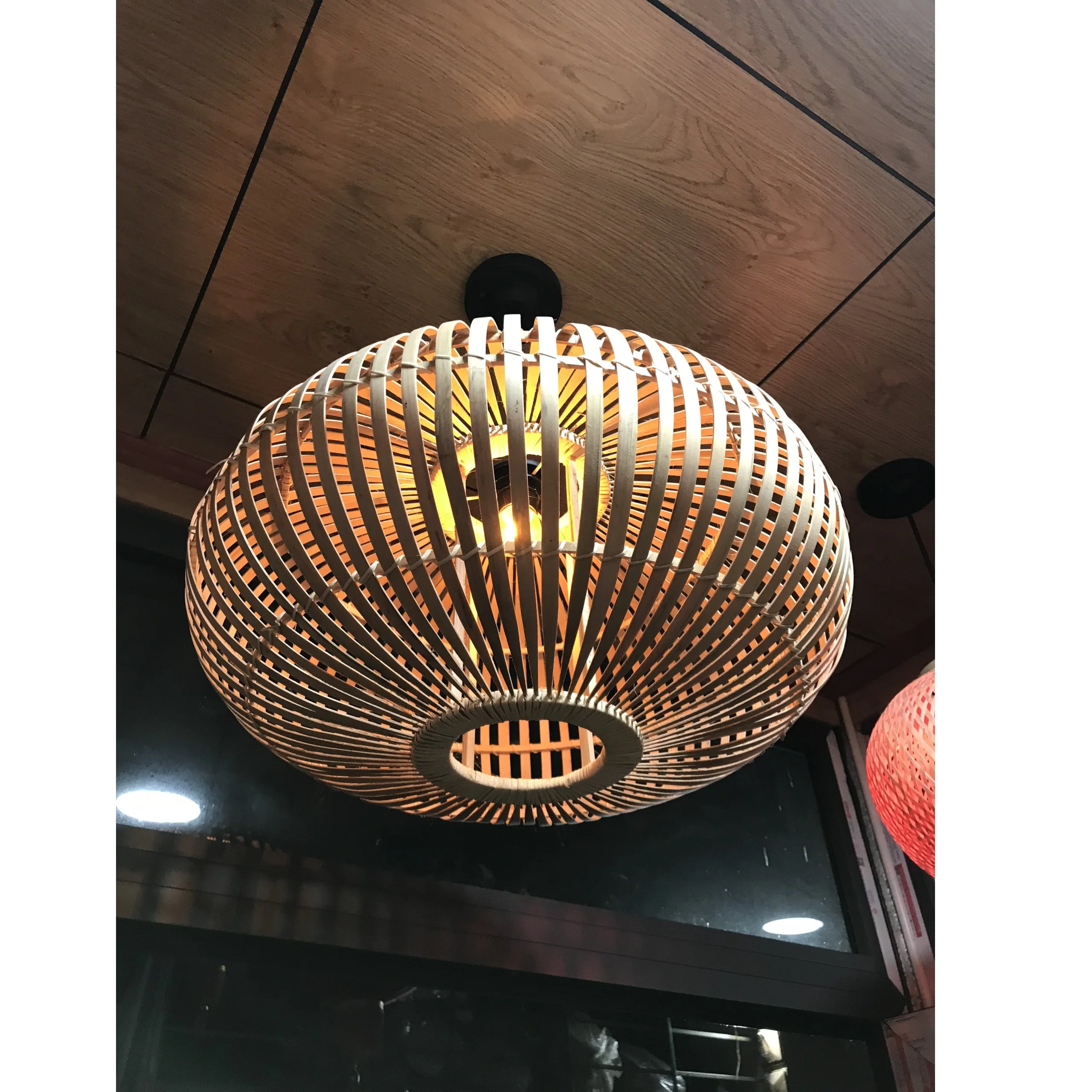 High Quality Lighting And Circuitry Design Bamboo Lamp Wicker Rattan Export From Vietnam