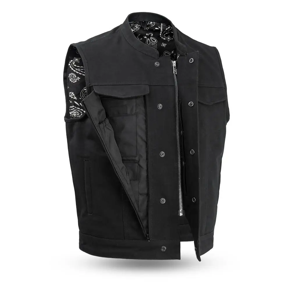 Высококачественный Байкерский брендо для мужчин/модный жилет из натуральной кожи в классическом