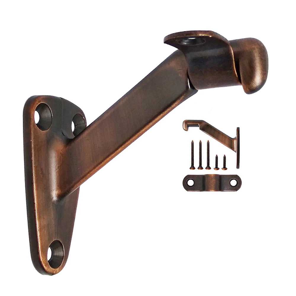Adjustable Exterior Handrail Bracket Hand Railing Brackets for Stairs Heavy Duty Design