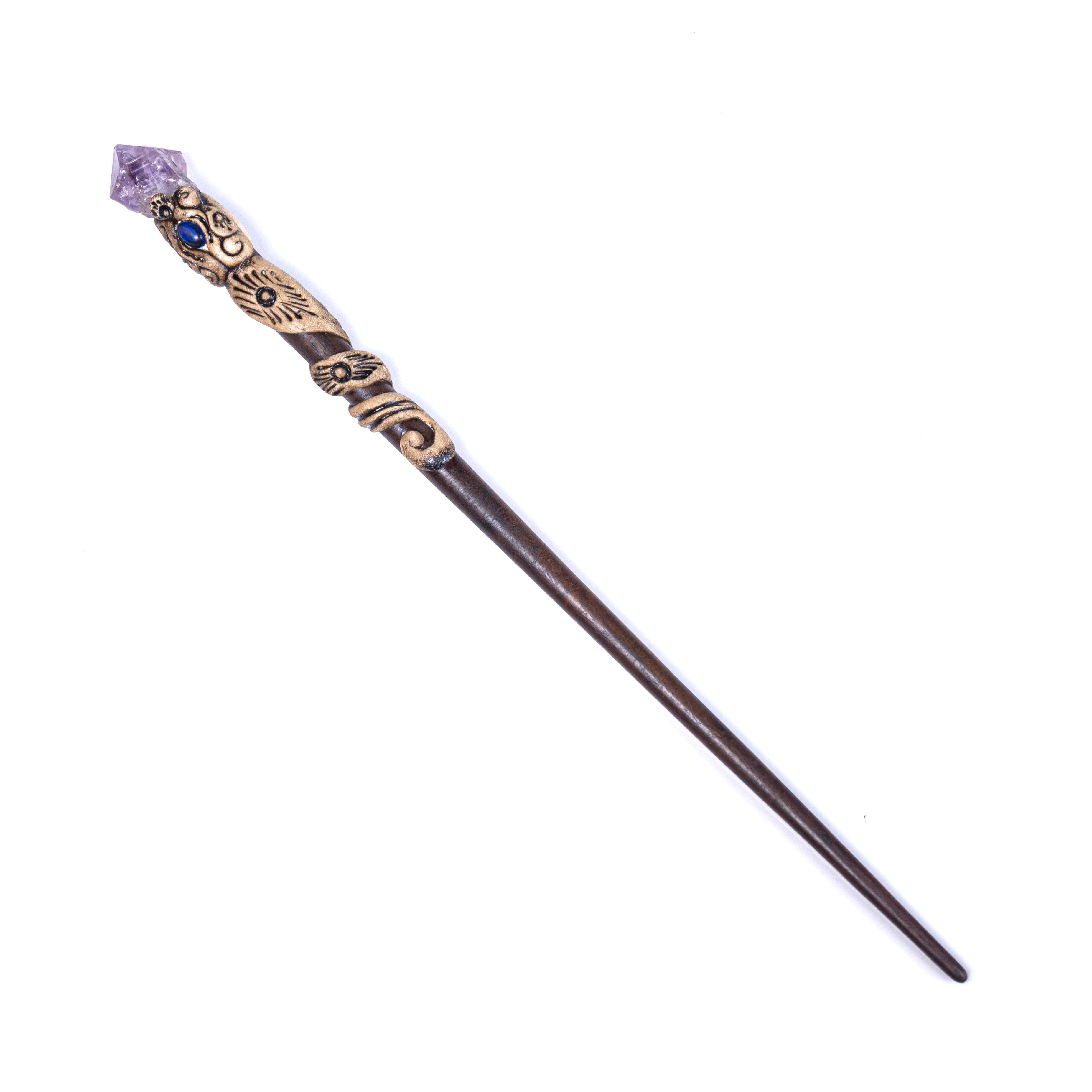 Amethyst Jewelry Accessories Acetate Chopstick Vintage Hair Stick Women Girls Long Hair Stick
