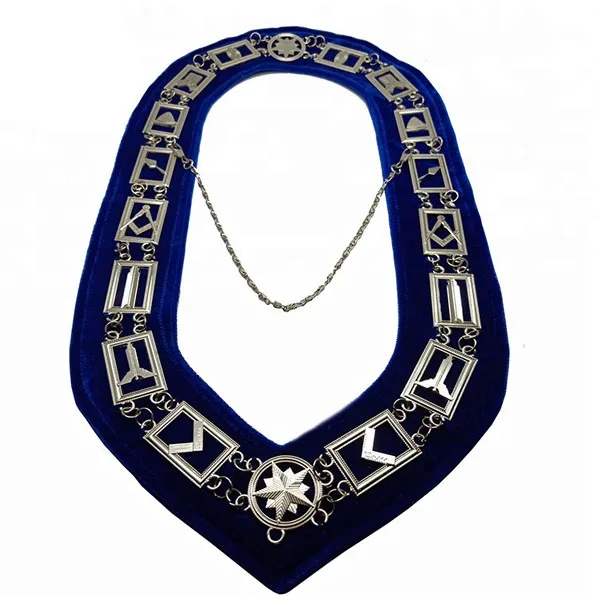 Ошейники на цепочке Masonic Grand ошейники из черного бархата металлические драгоценности от производителя