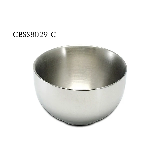 Сервировочная чаша из нержавеющей стали с двойными стенками, диаметр 105 мм