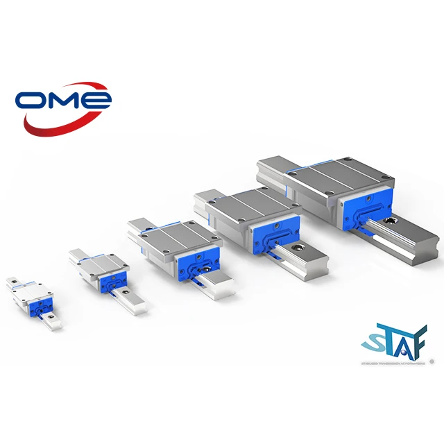 
STAF XS15BL 1000 mm Linear Guideway Rail Carriage Bearing Block 