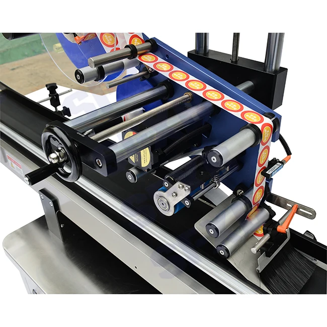 SFXB SF-3010 product line custom automatic scratch card plastic bag flat labeling machine