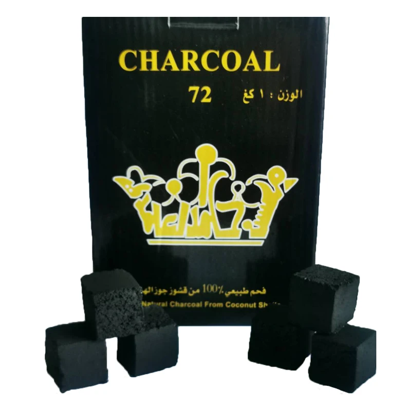 
Best selling products on ali baba low price Coconut Shell cube Brick charcoal shisha hex company 