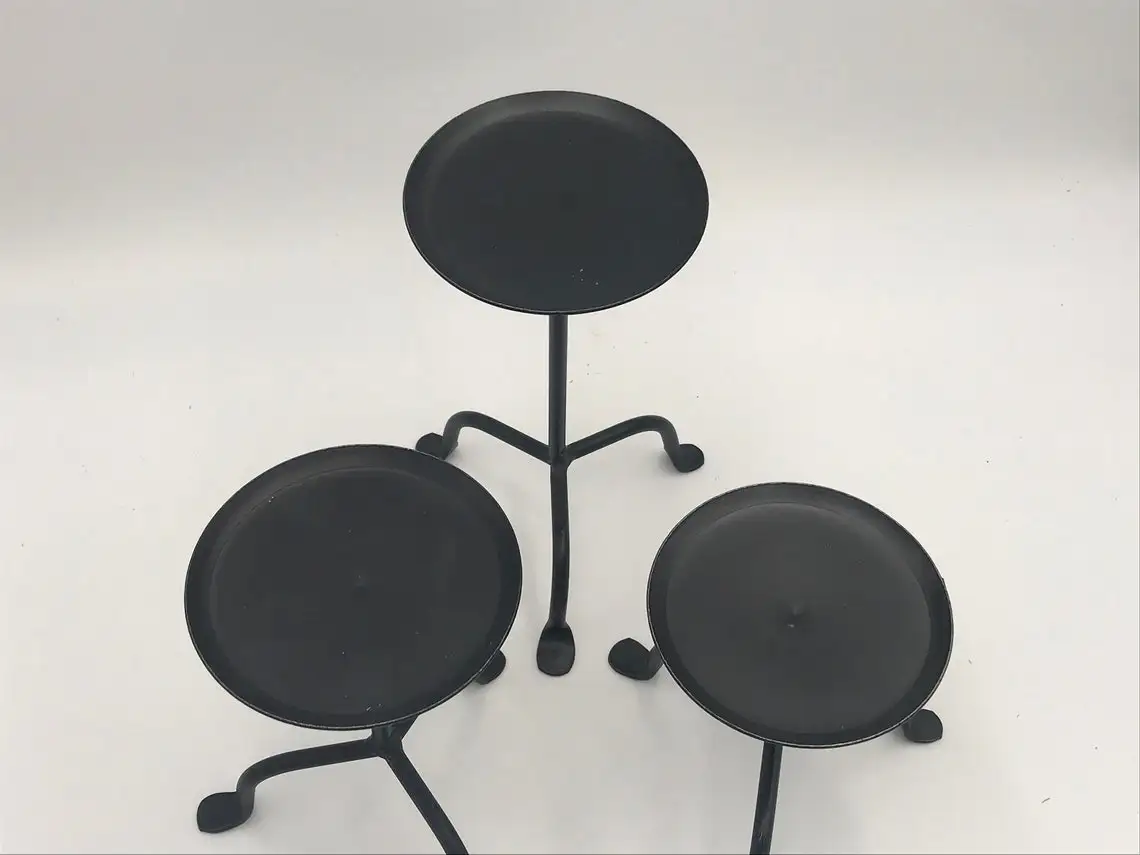 Роскошная подставка для свечи в форме листа с серой отделкой идеально подходит украшения дома