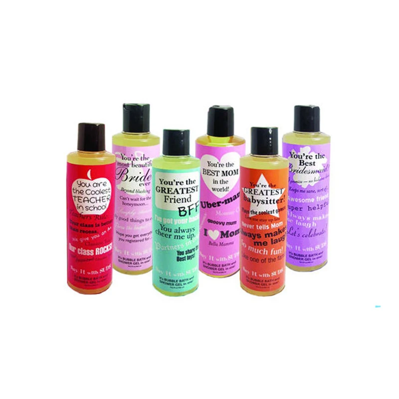 Жидкое мыло из пены для ванны с натуральными пузырями