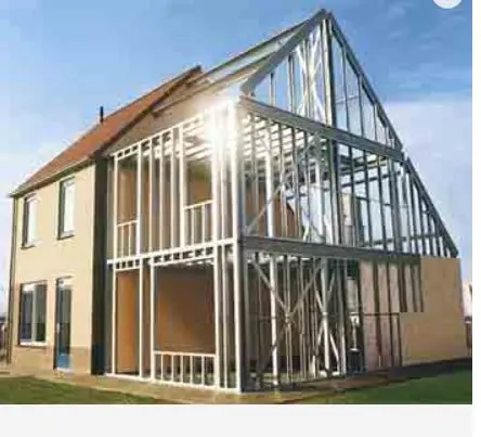 Легкая установка сборная Антикоррозийная Модная легкая стальная конструкция вилла