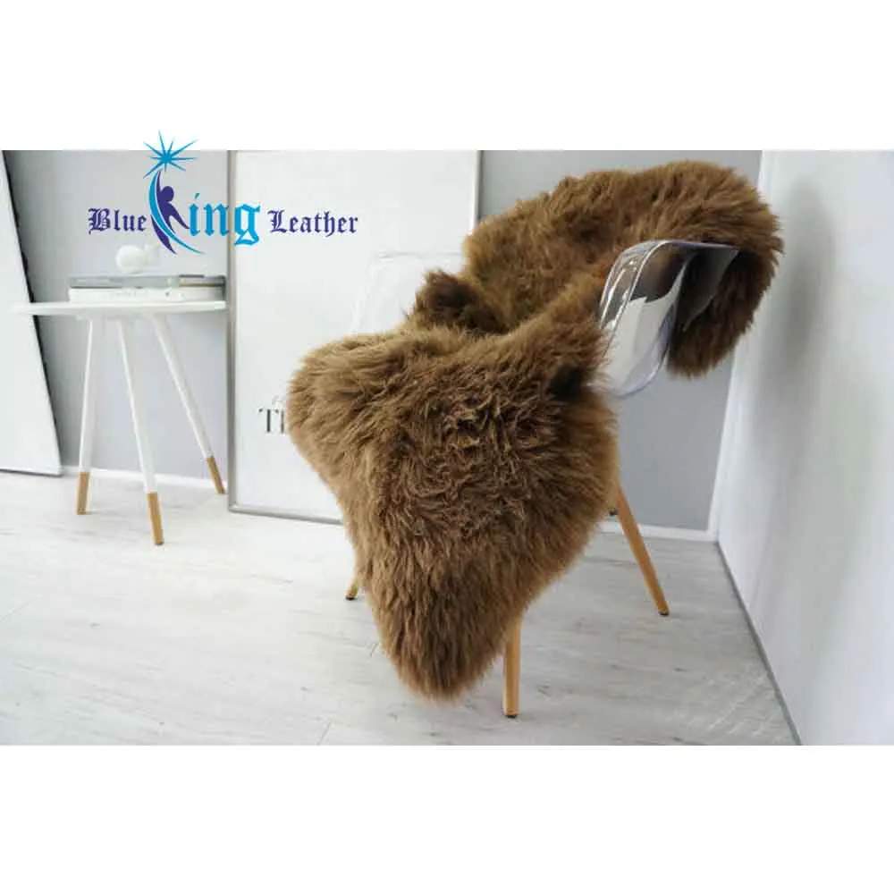 100% натуральный Новозеландский длинный ворс овчина меховой ковер окрашенный