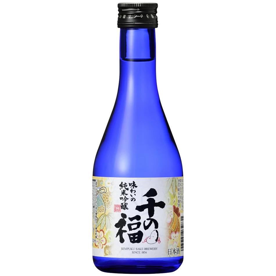 Japanese blue bottle 1.8L 720ml 300ML sake Asian liquid liquor drink