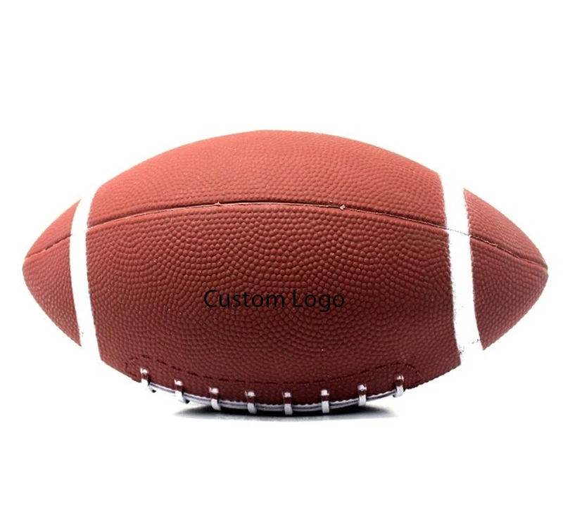 2024 Factory Price Official Size Size 9 PU Leather Customized Logo American Football Rugby For Online Sale
