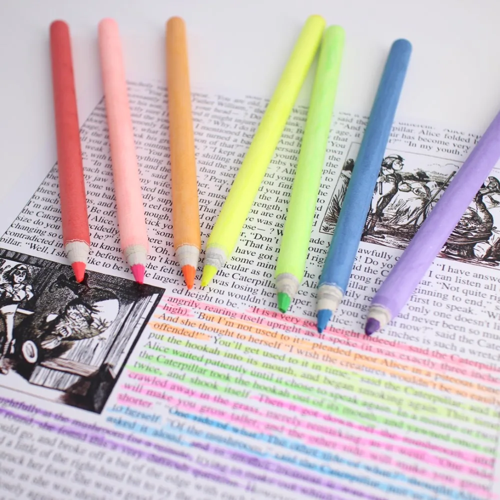 Top item free sample eco recycled paper made newspaper pencil