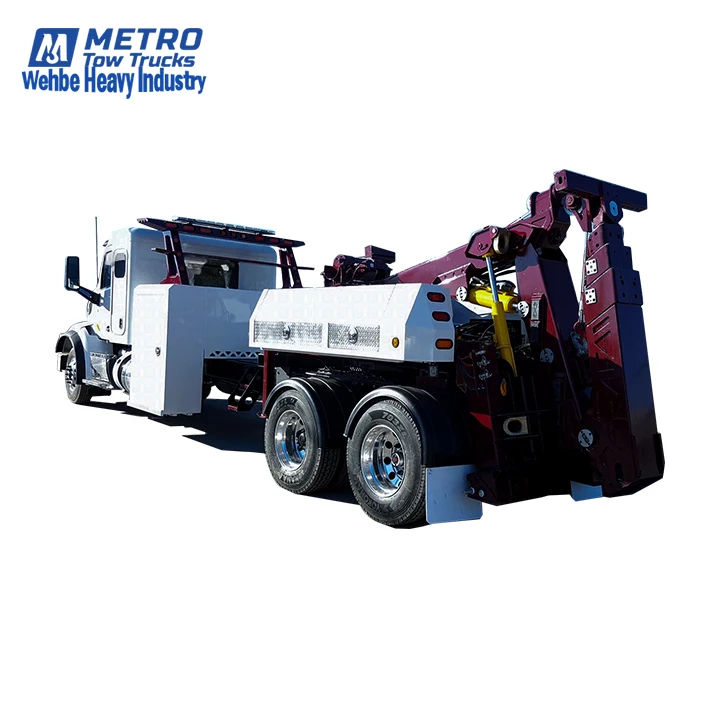 metro wehbe 20 ton recovery towing truck howo heavy duty 20-25 ton tow truck wrecker for sale
