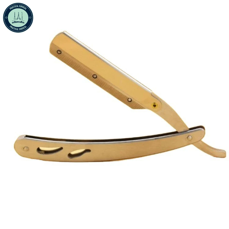 New Mirror polish Cut Throat Shaving Straight Stainless Steel Disposable Safety Barber Razor