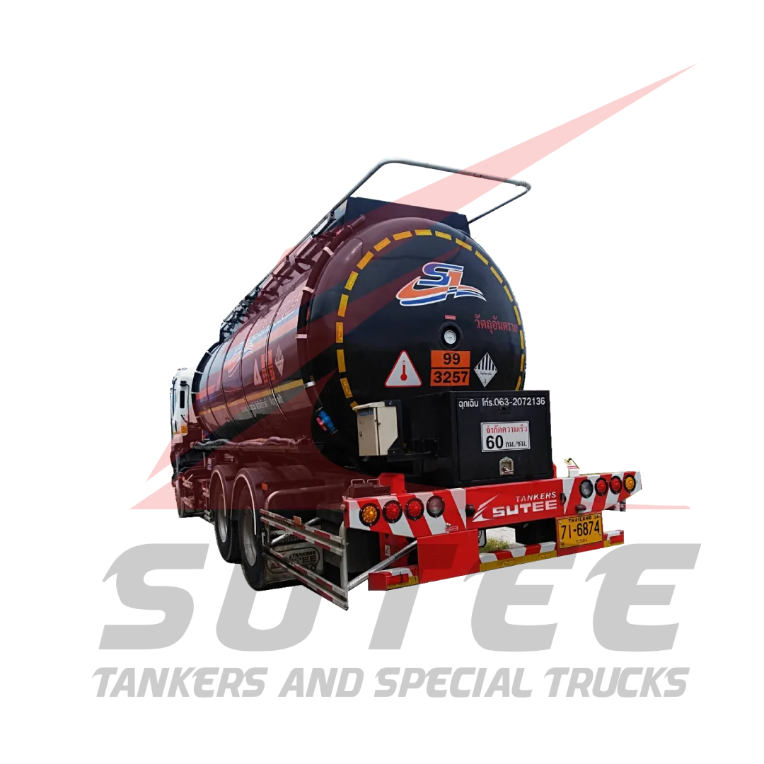 Asphalt / Bitumen Tankers/Insulated tankers 15000L. Export From Thailand