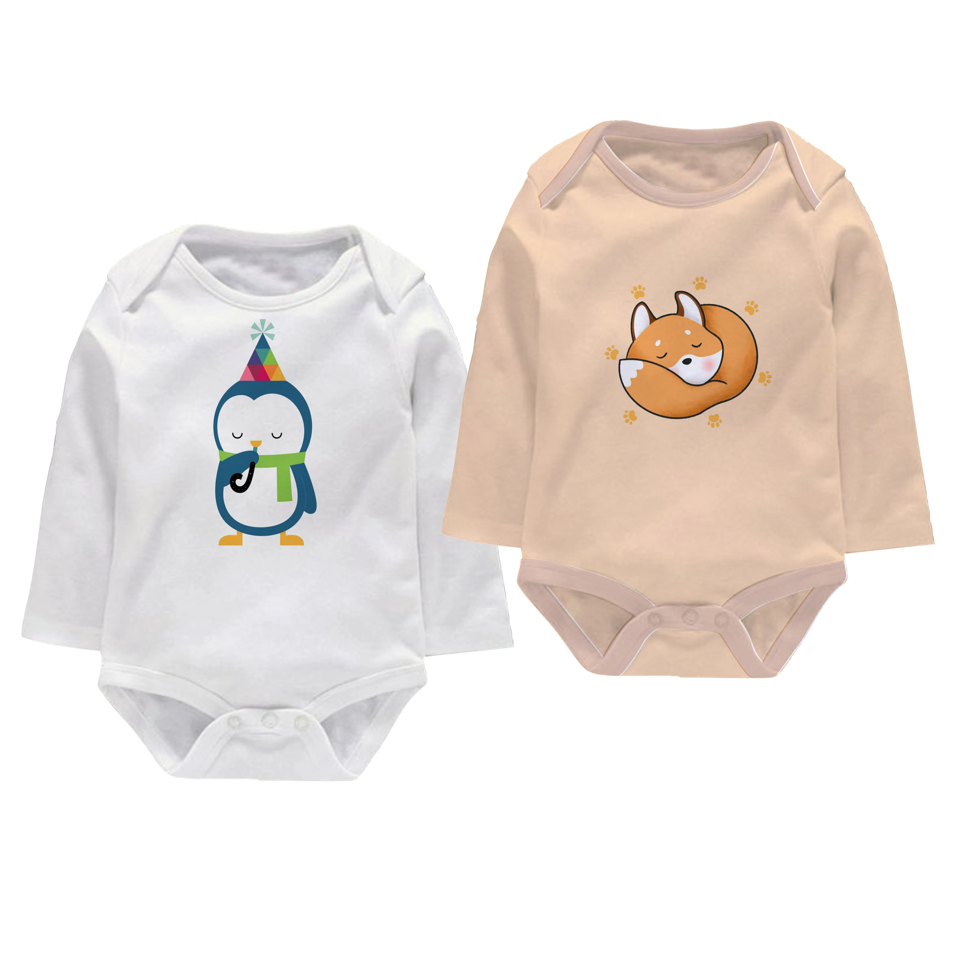 New Arrival Organic Cotton Unique Design Custom Print Baby Romper Baby Clothing Girls Baby Romper for Exor