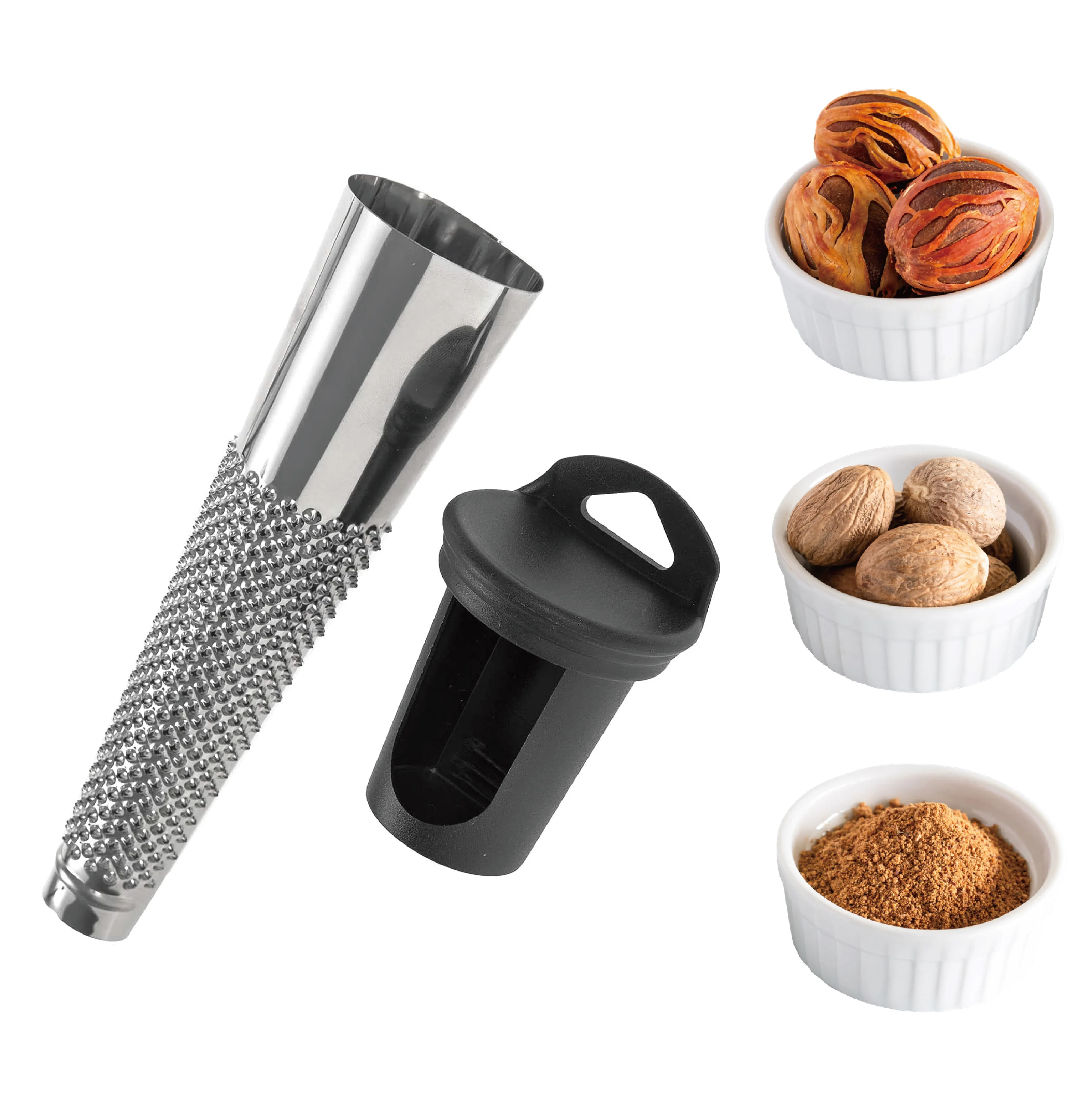 modern design stainless steel nutmeg grater metal rasp