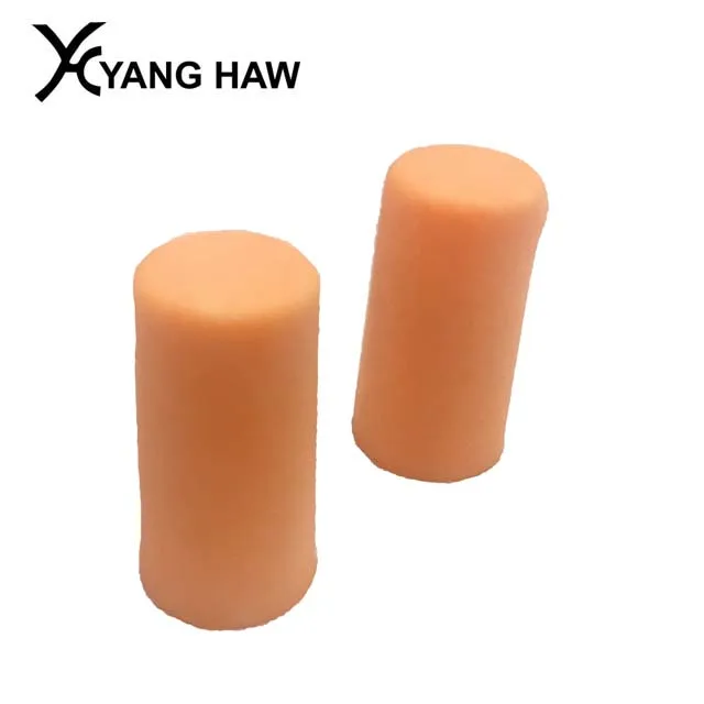 Soundproof Disposable Earplug Cylinder Shape Foam Ear Plugs