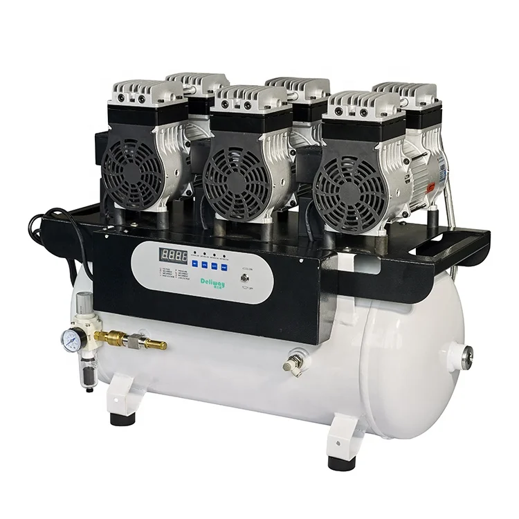 Wholesale Oil Free Low Noise 3 Hp Piston Portable Air Compressor With ISO Certificate