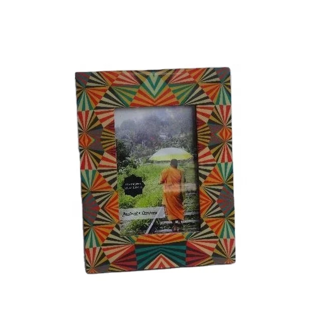 
Multi colour geometric patterns Mosaic Photo Frame available in all Photo Sizes  (50029129311)